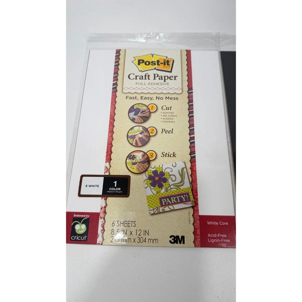 Post It Craft Paper Full Adhesive 8.5